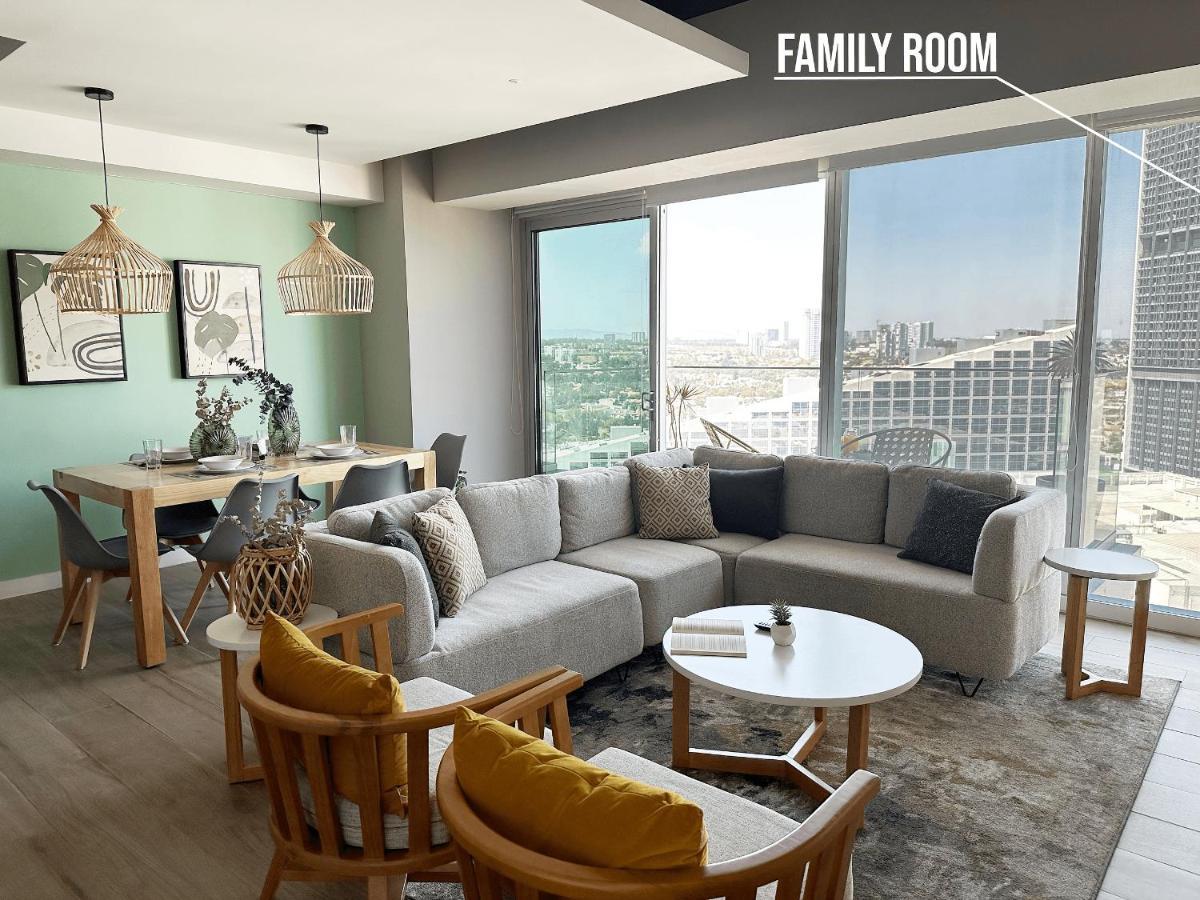Luxury Condo In Lobby33 Near Andares By Bamboo Guadalajara Buitenkant foto