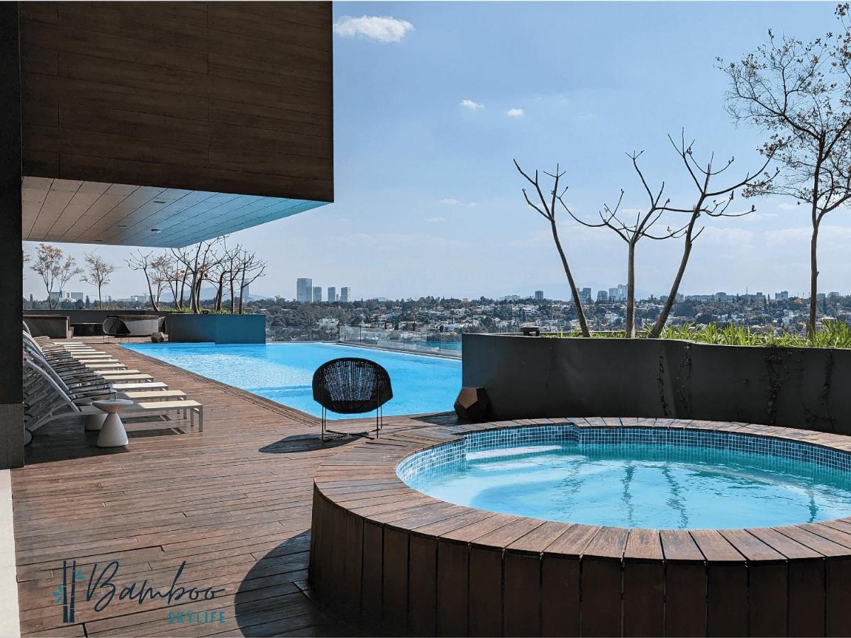 Luxury Condo In Lobby33 Near Andares By Bamboo Guadalajara Buitenkant foto